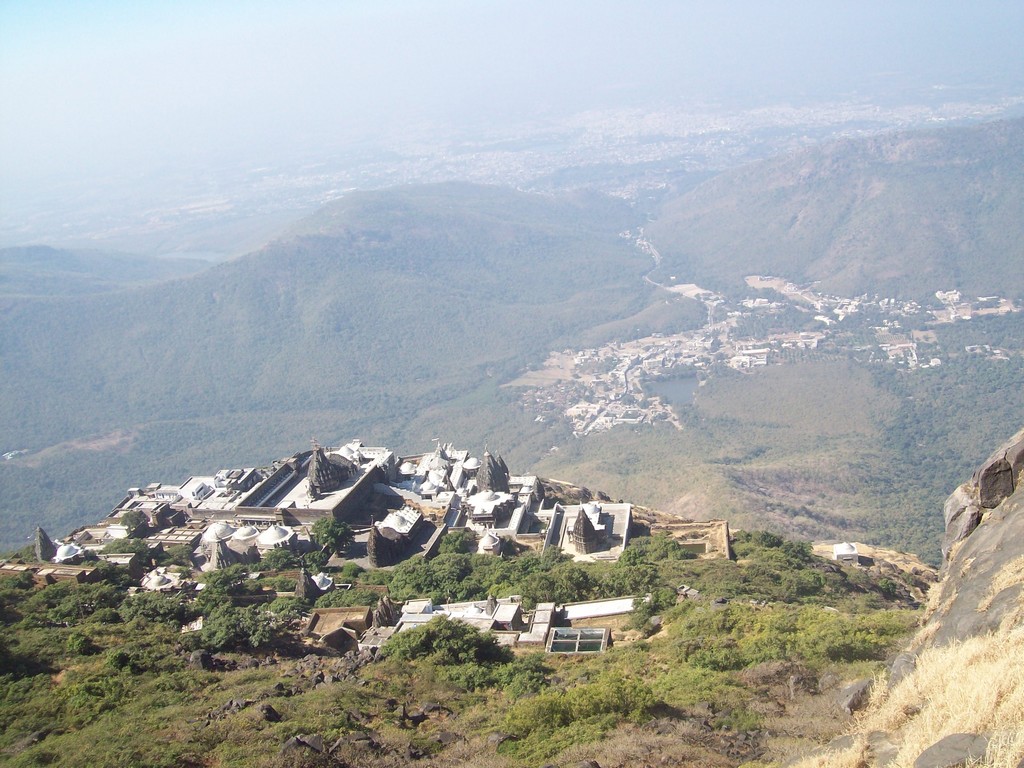 Jain Temples from Amba Mata temple.
