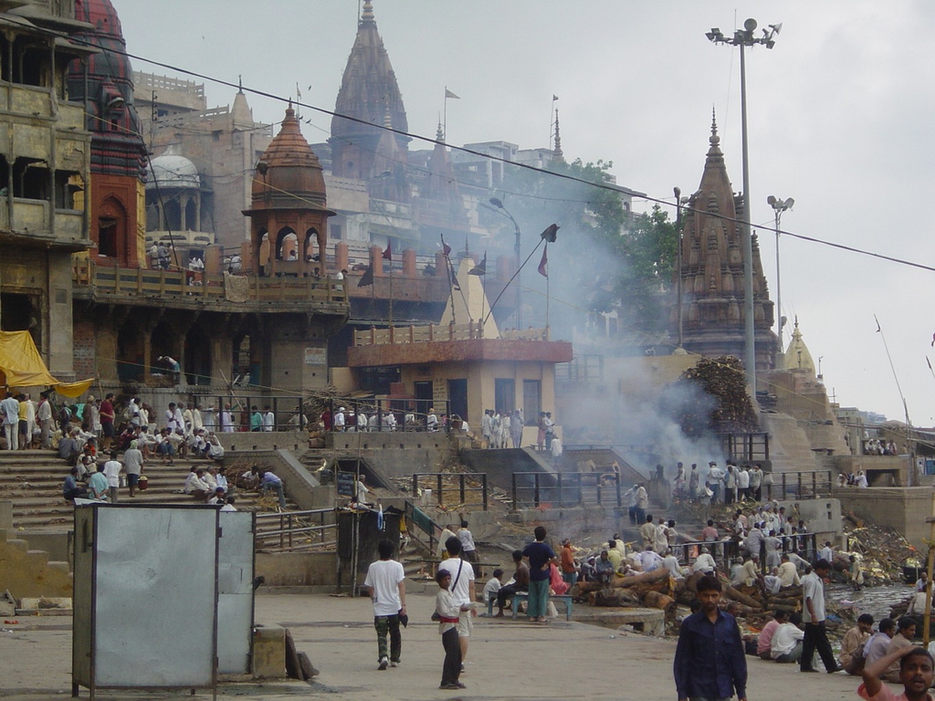 8.Manikarnika ghat 8.Manikarnika ghat