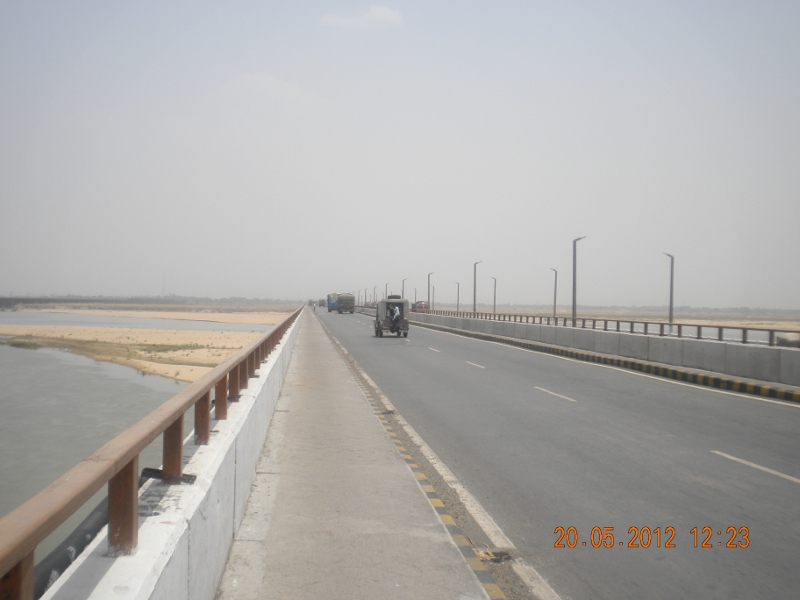 Pic-5 The Jawahar Setuàthe 4th largest road bridge on the river in India Pic-5 The Jawahar Setuàthe 4th largest road bridge on the river in India