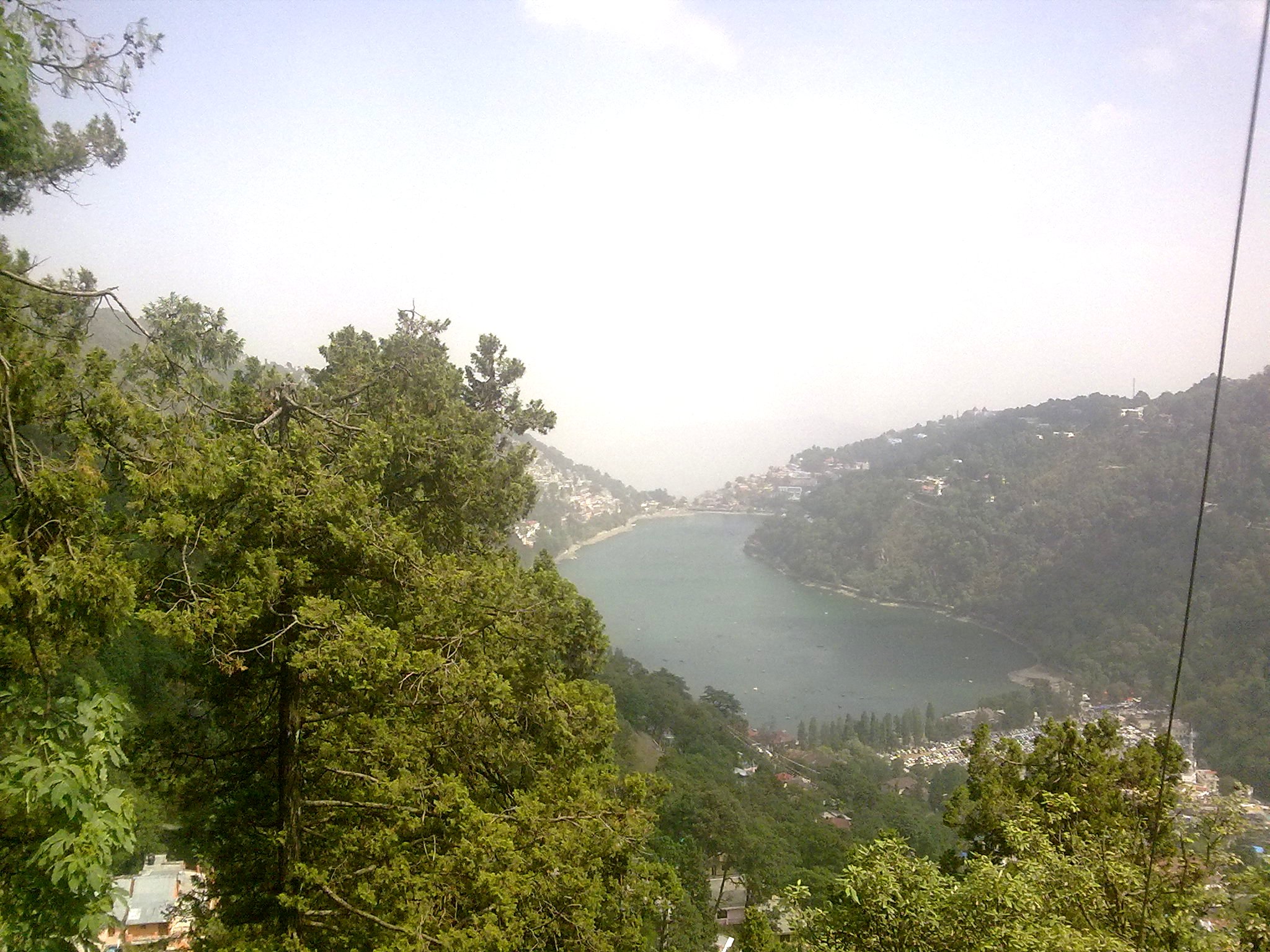 10 9 full view of Naini lake 10 9 full view of Naini lake