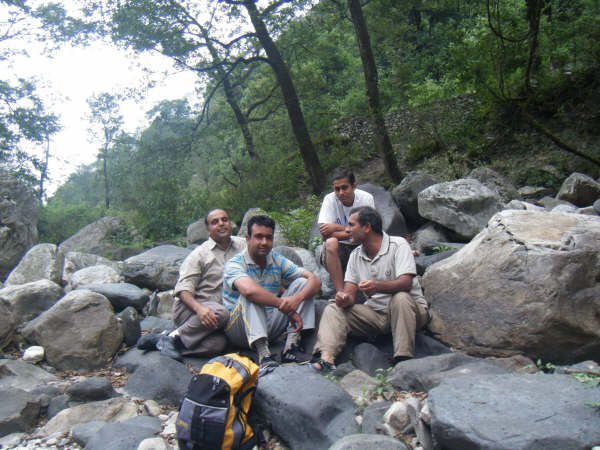 Gang - This is near Gangotri