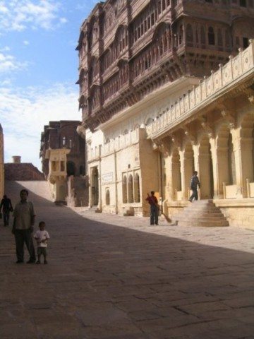with Rishi at Jodhpur Fort