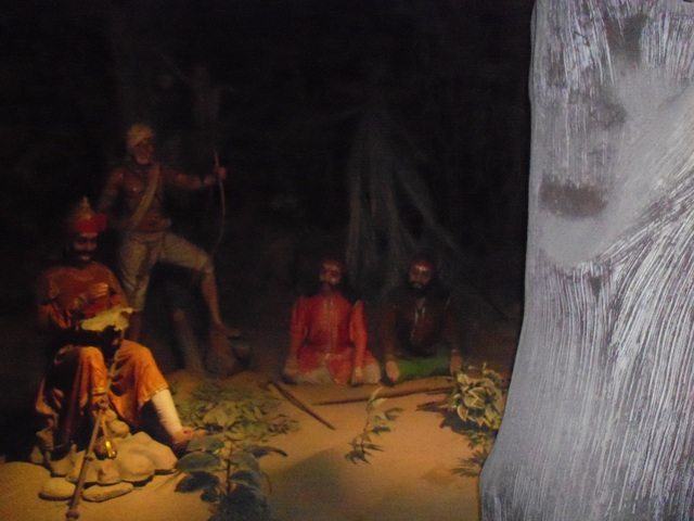 Maharana Pratap residing in the jungles
