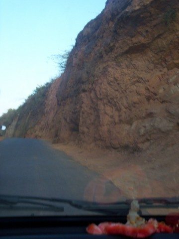 Hillocks showing soil of yellow color hence Haldighati