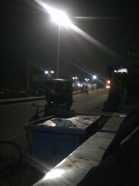 Swargdwar Road at 0400 hrs