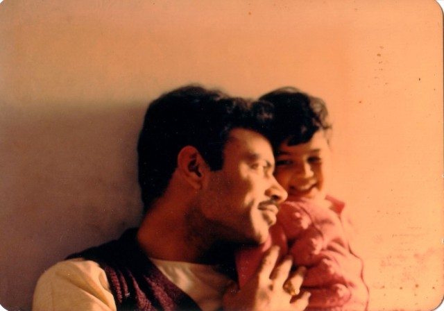 Perhaps the first picture clicked by my wife
