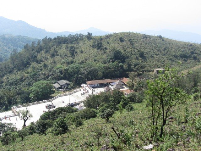 View of Talacauvery from top of the Hill