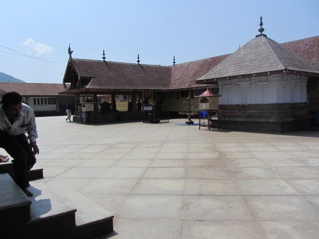 Interiors resembling temples in Kerala