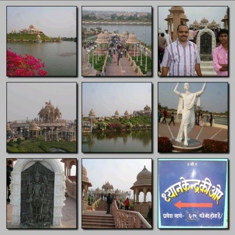  Way & View from entry point of Dhyan Kendra