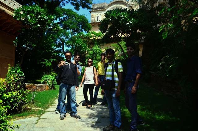 Neemrana fort walkway