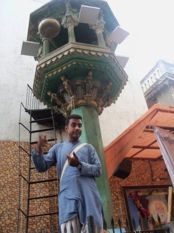 Volunteer for the day - Mr. Neerav
