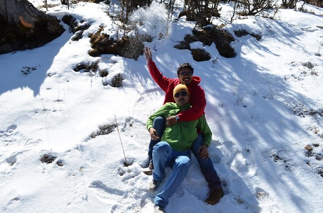 Getting crazy at Chelela Pass