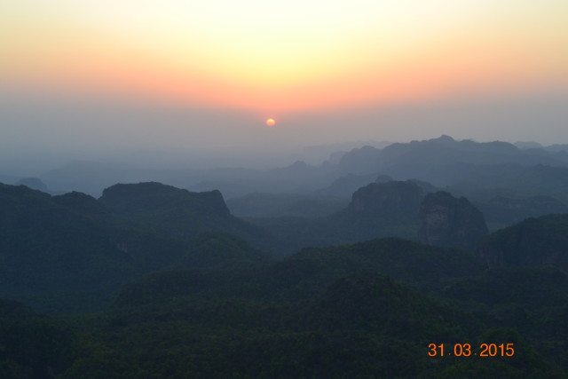Sunset at Doopgarh 