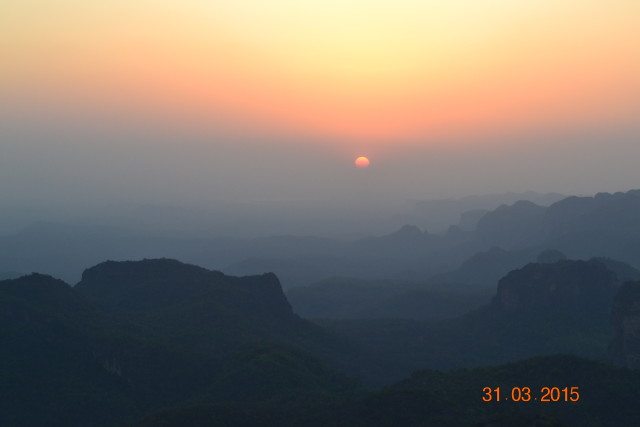 Sunset at Doopgarh 