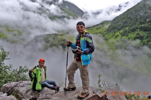 A walk in the clouds!