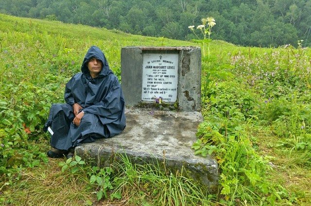 Grave Stone of Botanist Joan Margeret Legge