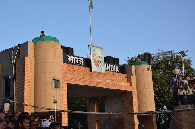 The Attari border